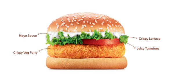 classic veg burger