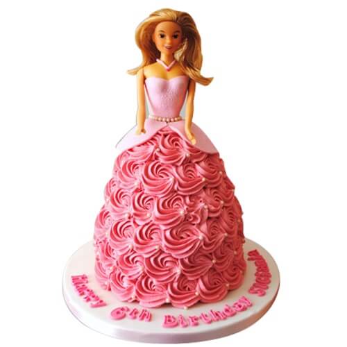 Amazing Fondant Princess Cakes Tutorials | Beautiful Barbie Doll Cake Id...  | Princess doll cake, Barbie doll cakes, Doll cake