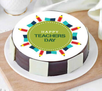 Teachers Day Cake Photo