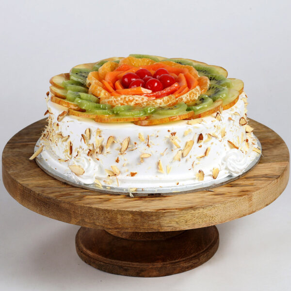 Creamy Vanilla Fruit Cake - Image 3