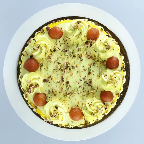 Vanilla Cake With Gulab Jamun - Image 5