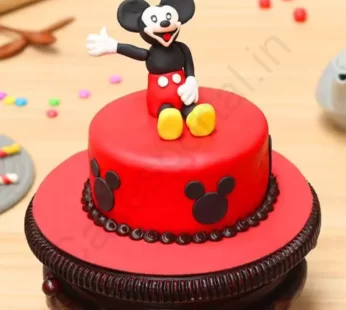 Mickey Fondant Cake