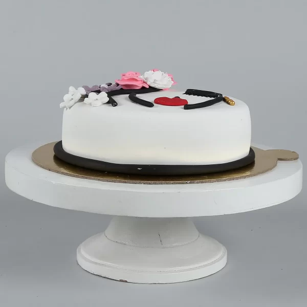 Beautiful Lady Truffle Cake - Image 4