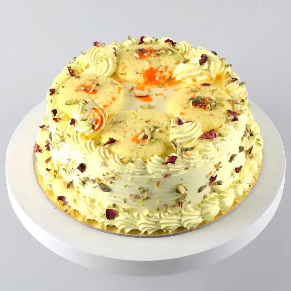 Butterscotch Cake With Rasmalai - Image 3