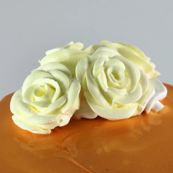 Dripping 2 Tier Butterscotch Cake- - Image 3