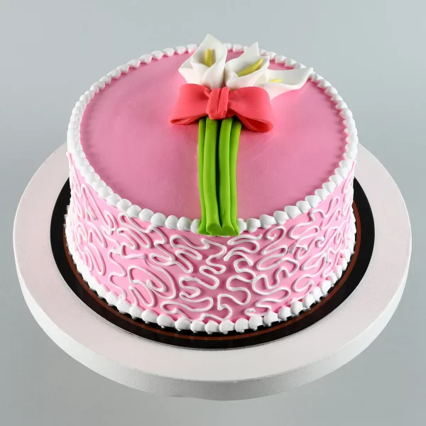 Floral Bliss Truffle Cake - Image 3
