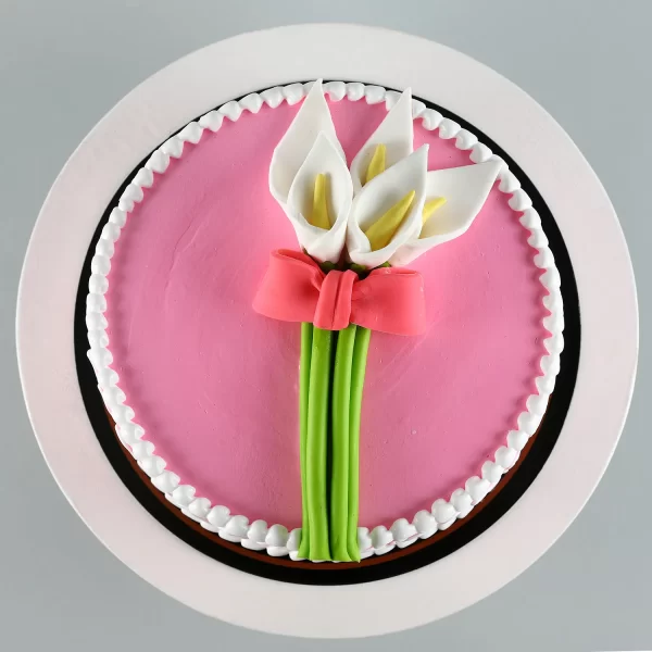 Floral Bliss Truffle Cake - Image 6