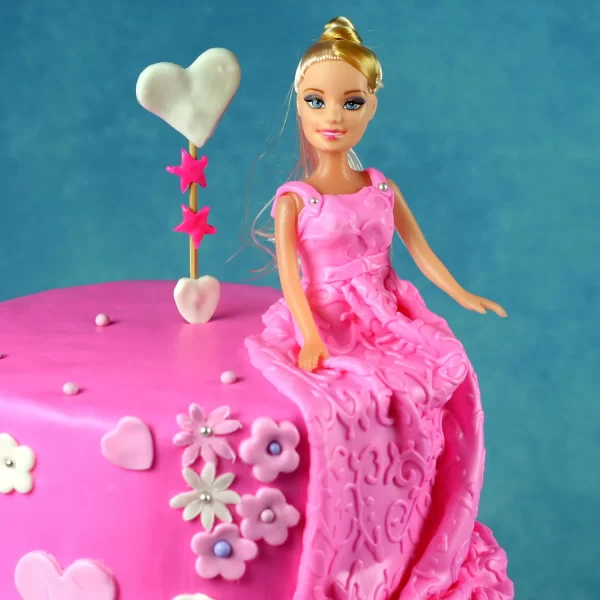 Princess Barbie Truffle Cake- - Image 4