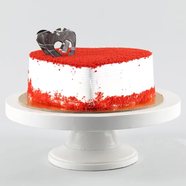 Red Velvet Heart Cake - Image 3