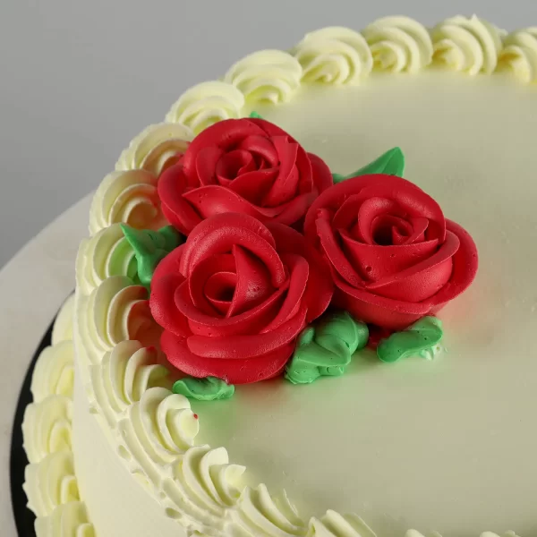 Valentine's Day Rosy Butterscotch Cake - Image 5