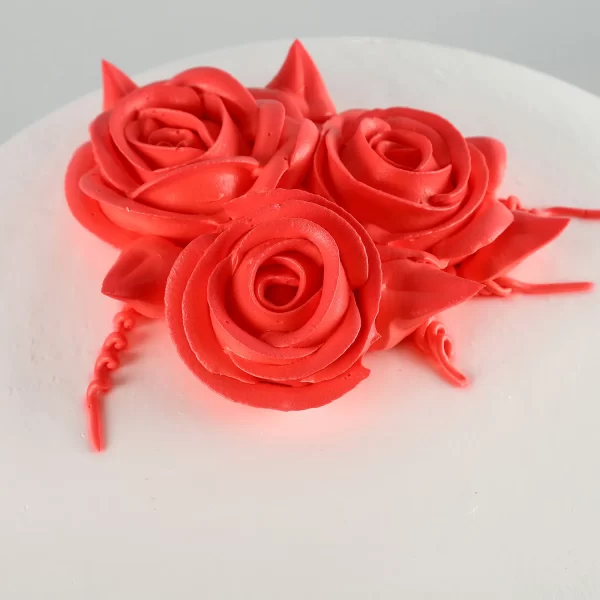 Valentine Special Rosy Red Velvet Cake - Image 5