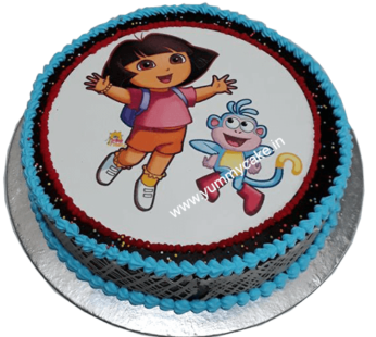 Dora Birthday Cake