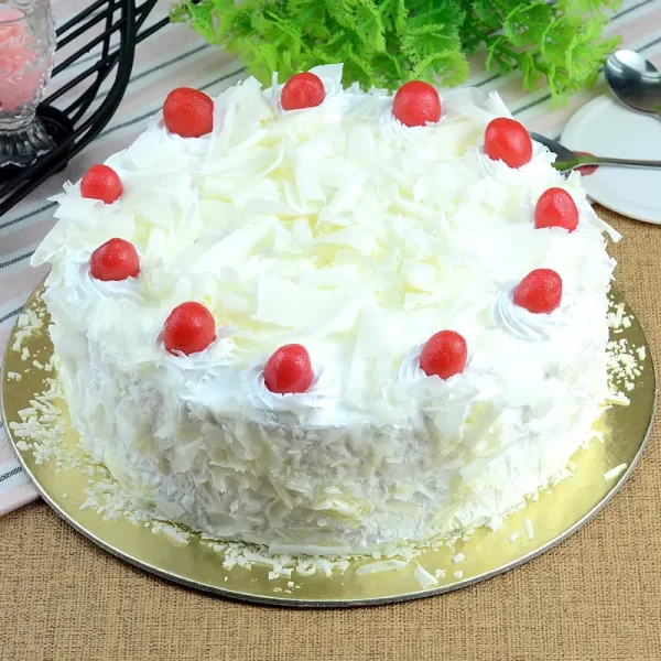 White Forest Cake
