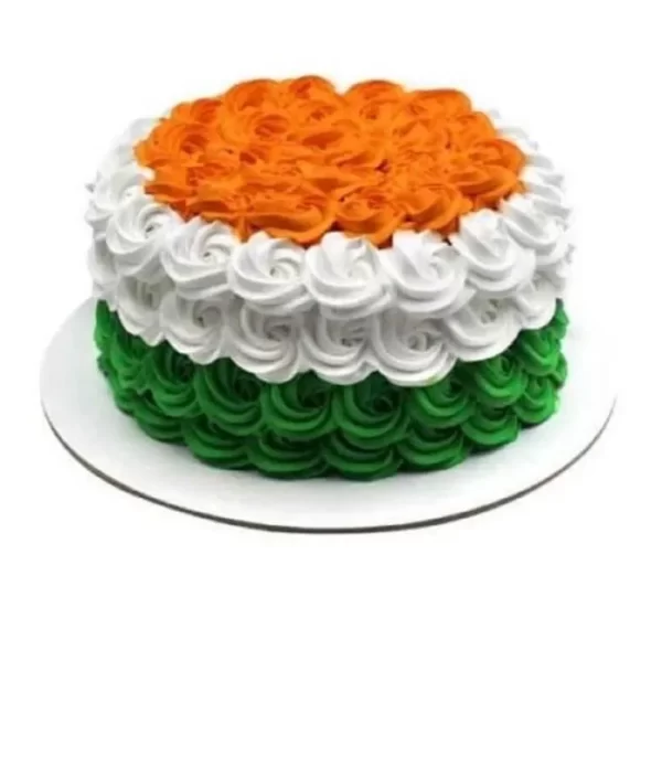 Independence Day Roses Cake
