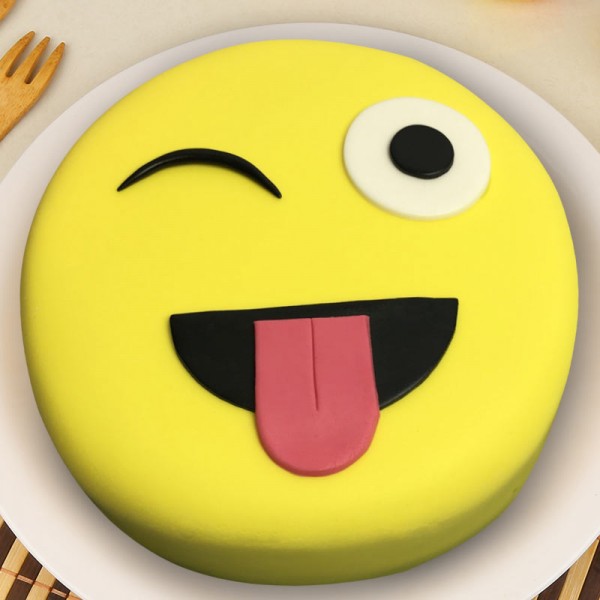 Smiley Face Sprinkle Cake | Hapa Bakery
