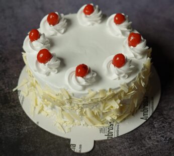 White Forest Cake