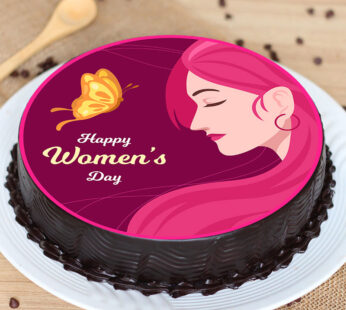 Womens Day Poster Cake